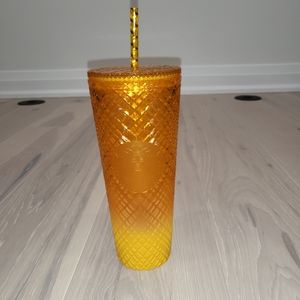 Starbucks amber tumbler